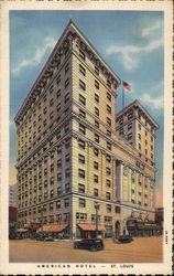 American Hotel Postcard