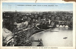 Wisconsin Veterans Home, Chain O' Lakes Postcard