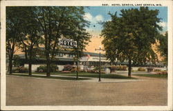 Hotel Geneva Lake Geneva, WI Postcard Postcard Postcard