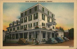 Hotel Strasburg Postcard