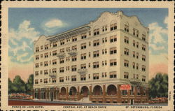 Hotel Ponce de Leon, Central Ave. at Beach Drive St. Petersburg, FL Postcard Postcard Postcard