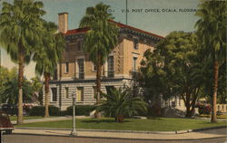 U.S. Post Office Ocala, FL Postcard Postcard Postcard