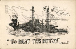 To Beat the Dutch Postcard