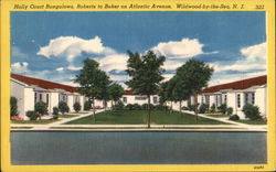 Holly Court Bungalows Postcard