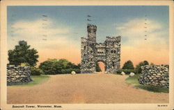 Bancroft Tower Worcester, MA Postcard Postcard Postcard