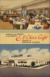 El Chico Cafe Shreveport, LA Postcard Postcard Postcard