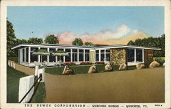 The Dewey Corporation Restaurant and Sales Room Quechee, VT Postcard Postcard Postcard