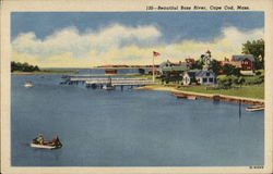 Beautiful Bass River Cape Cod, MA Postcard Postcard Postcard