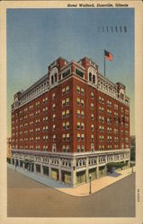 Hotel Wolford Danville, IL Postcard Postcard Postcard