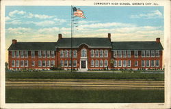 Community High School Postcard