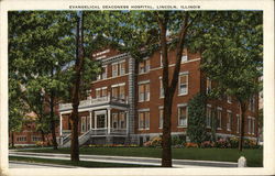 Evangelical Deaconess Hospital Postcard