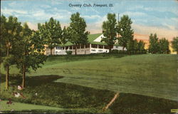 Country Club, Freeport, Ill. Illinois Postcard Postcard Postcard