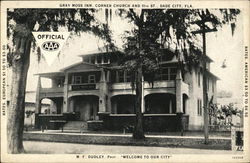 Gray Moss Inn - "Welcome to Our City" Postcard