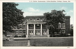 L. L. Culver Gymnasium at Culver-Stockton College Postcard