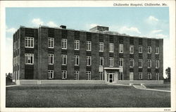 Chillicothe Hospital Postcard