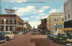 Main Street Postcard