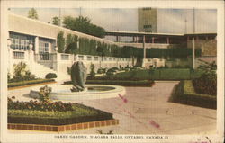 Oakes Garden Niagara Falls, ON Canada Ontario Postcard Postcard Postcard