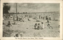 Bathing Beach Port Dover, ON Canada Ontario Postcard Postcard Postcard