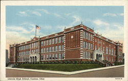 Lincoln High School Canton, OH Postcard Postcard Postcard