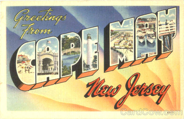 Greetings From Cape May New Jersey