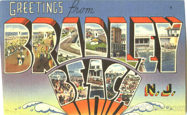 Greetings From Bradley Beach New Jersey
