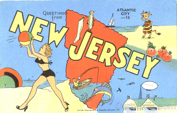 Greetings From New Jersey Atlantic City