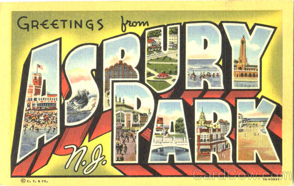 Greetings From Asbury Park New Jersey
