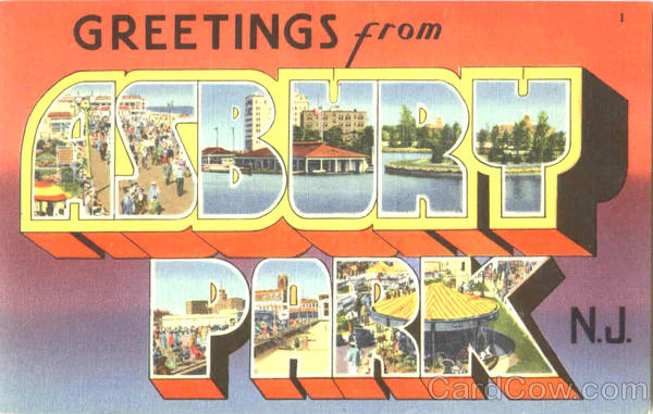 Greetings From Asbury Park New Jersey