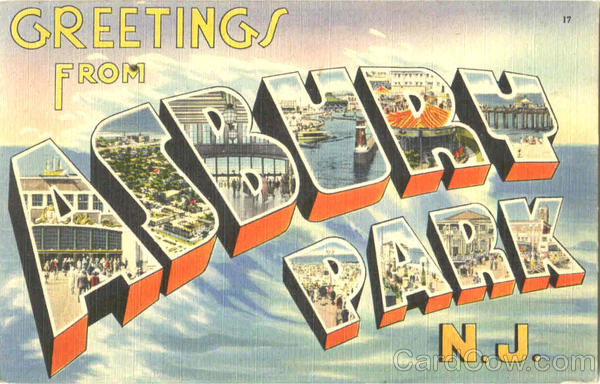Greetings From Asbury Park New Jersey