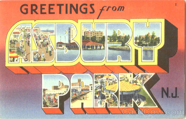Greetings From Asbury Park New Jersey