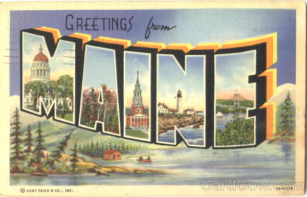 Greetings From Maine