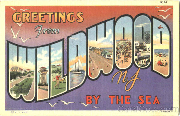 Greetings From Wildwood New Jersey