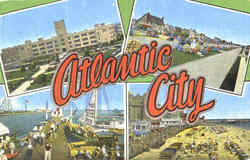 Atlantic City Postcard