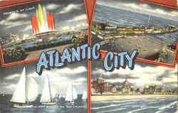 Atlantic City Postcard