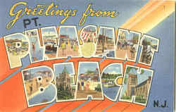 Greetings From Point Pleasant Beach Postcard