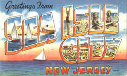 Greetings From Sea Isle City New Jersey Postcard Postcard