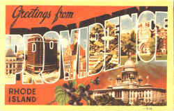 Greetings From Providence Postcard