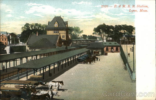 B. & M. R. R. Station Lynn Massachusetts