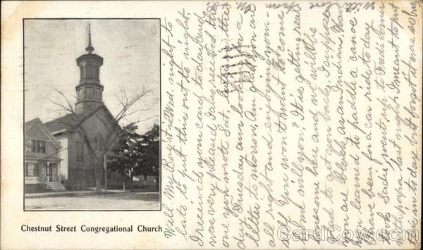 Chestnut Street Congregational Church Boston Massachusetts