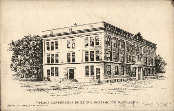 Peace Conference Building, Portsmouth Navy Yard New Hampshire