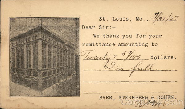 Baer, Sternberg & Cohen St. Louis Missouri