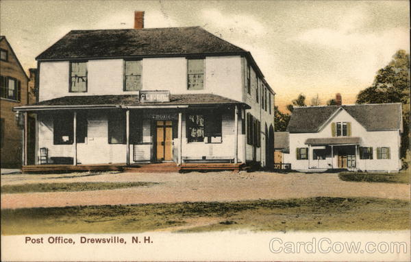 Post Office Building Drewsville New Hampshire