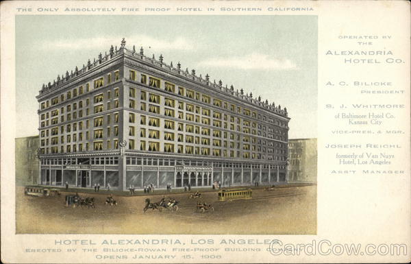 Hotel Alexandria Los Angeles California