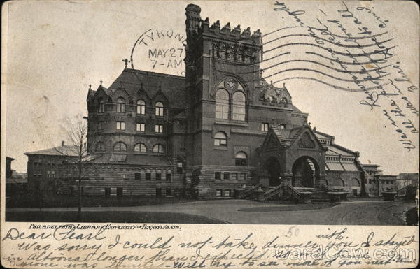 Library, University of Pennsylvania Philadelphia