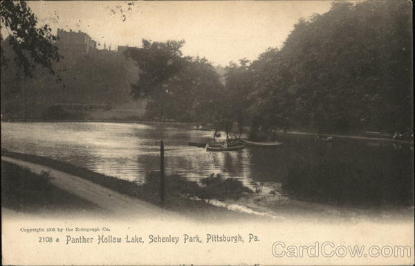 Panther Hollow Lake, Schenley Park Pittsburgh Pennsylvania
