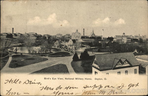 Bird's Eye View, National Military Home Dayton Ohio