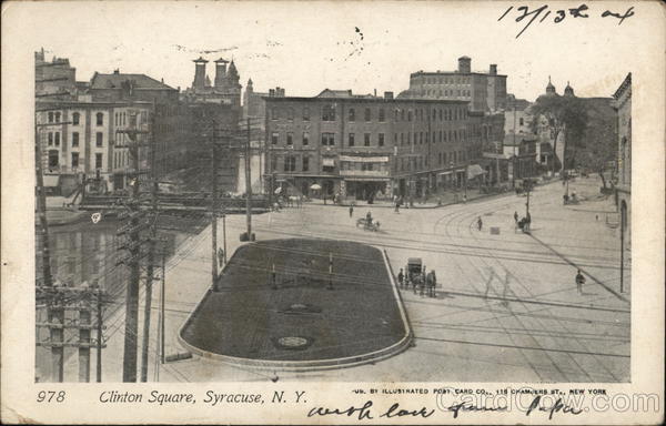 View of Clinton Square Syracuse New York