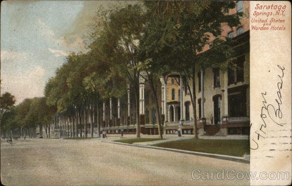 United States and Worden Hotels Saratoga Springs New York