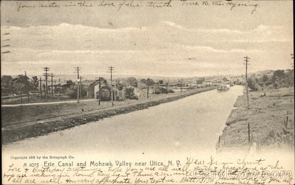 Erie Canal and Mohawk Valley Utica New York