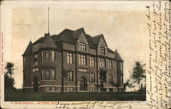 High School Building De Pere Wisconsin